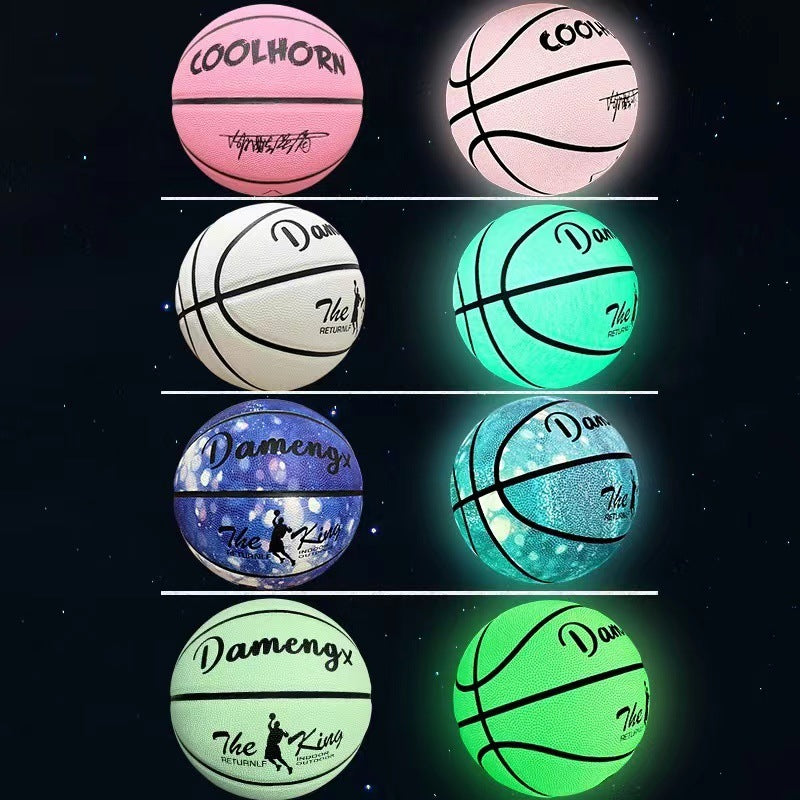 Luminous Luminous Basketball PU Soft Leather Outdoor Wear-resistant And Non-slip