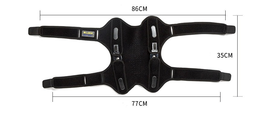 Knee fixation brace