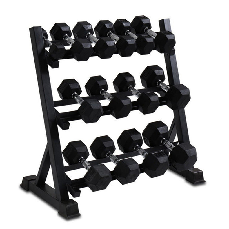 Dumbbell Rack Three-layer Household Private Education Dumbbell Display Fitness