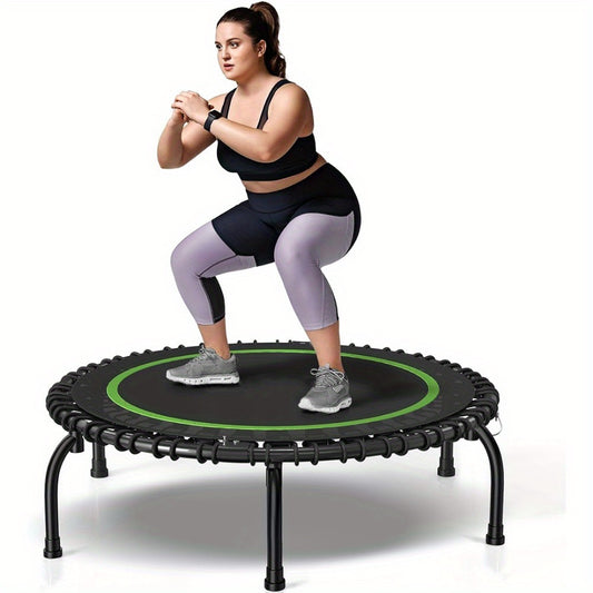 661 Lbs Fitness Trampoline Get In Shape At Home Or In The Garden With Our 40 Inch Mini Exercise Trampoline - Stable And Fun ASTM F381-16