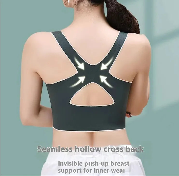 Cross Buckle Sports Bra