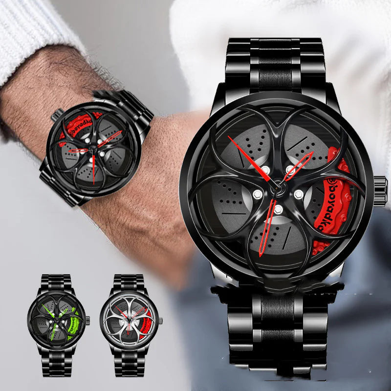 Creative Wheel Waterproof Watch