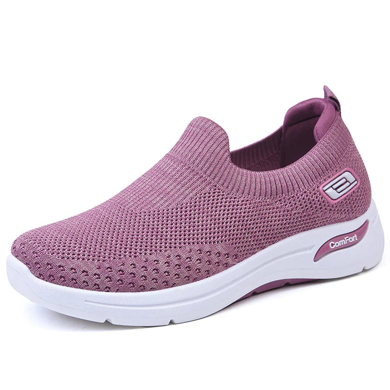 Breathable Slip-On Walking Shoes for Women