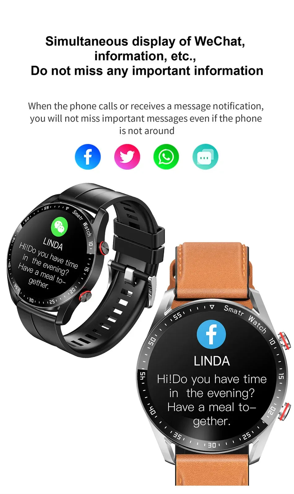 ECG+PPG Smart Watch