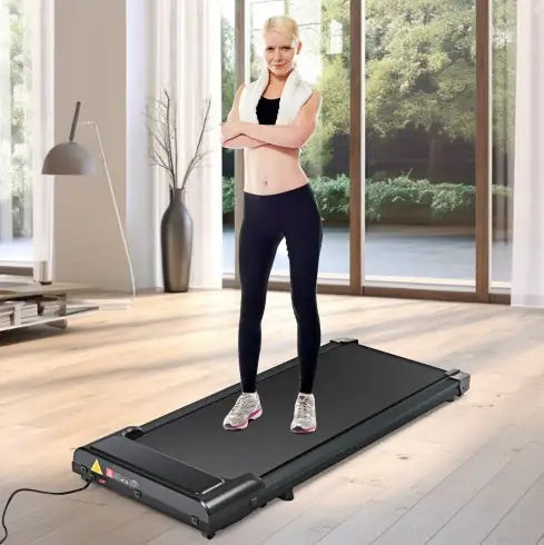 Walking Pad 300 Lb Capacity, Desk Treadmill For Home Office, Protable Treadmill Under Desk, Walking Treadmills For Home,0.6 To 3.8 Mph Portable Treadmill